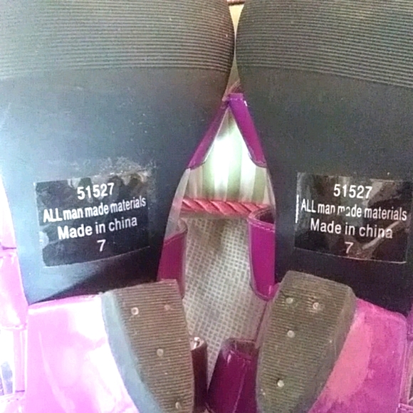 Purple shoes - Picture 4 of 7